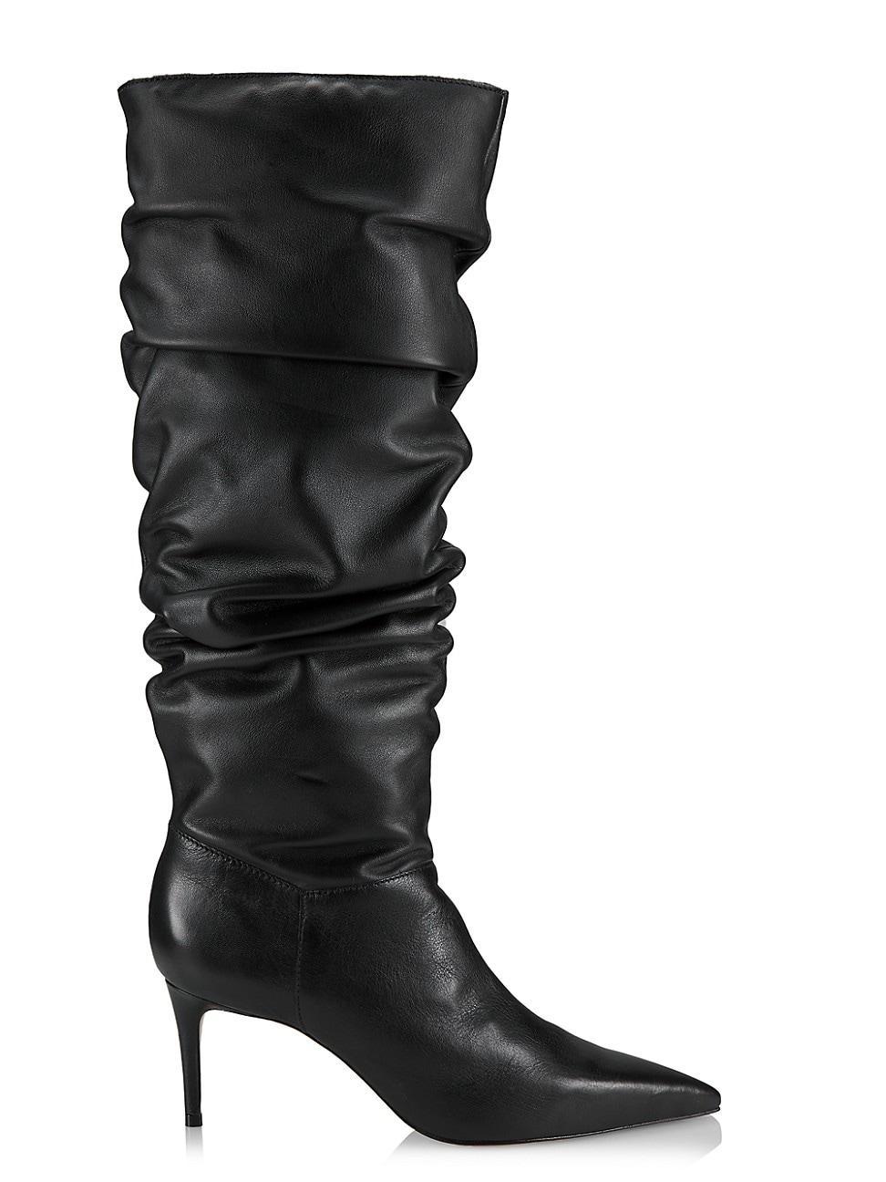 Womens Ashlee Slouchy Leather High Boot Product Image