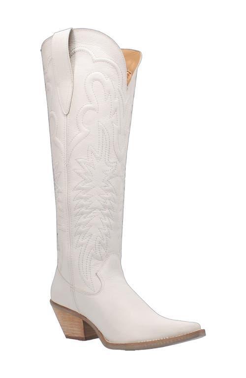 Dingo Raisin Kane Embossed Leather Tall Western Boots Product Image