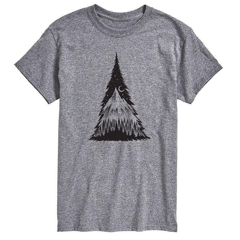 Mens Tree Silhouette Scene Tee Product Image