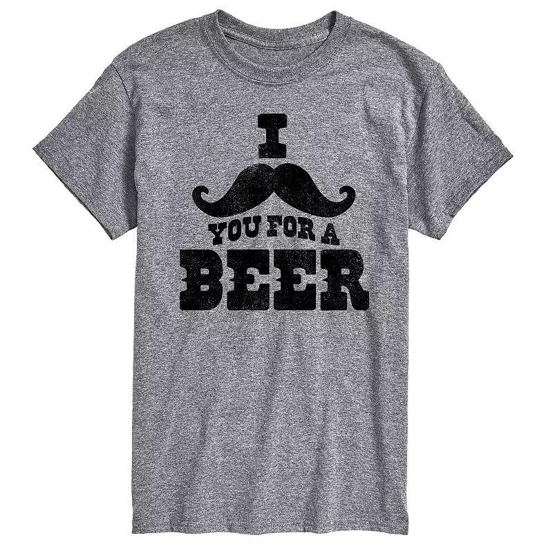 Mens I Mustache You for a Beer Tee Product Image