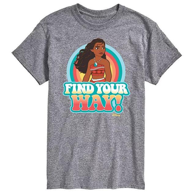 Disney Princess Big & Tall Find Your Way Graphic Tee, Mens Product Image