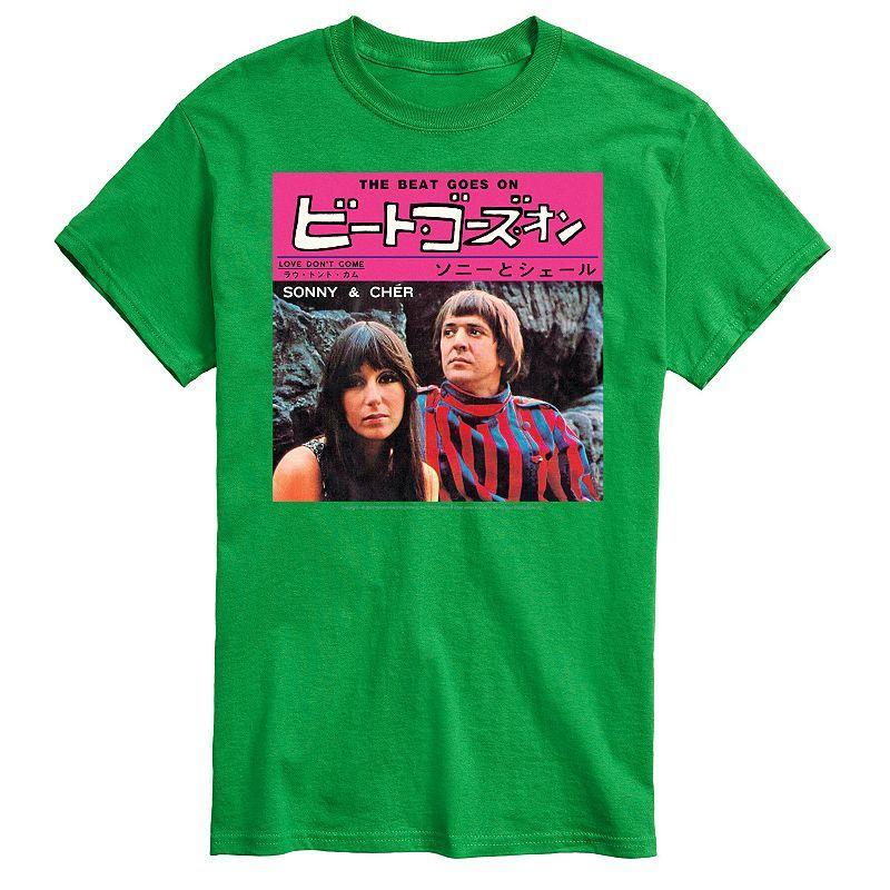 Big & Tall Sonny And Cher Tee, Mens Product Image