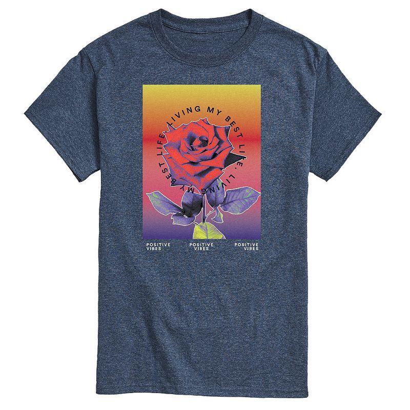 Mens Postive Vibes Tee Product Image