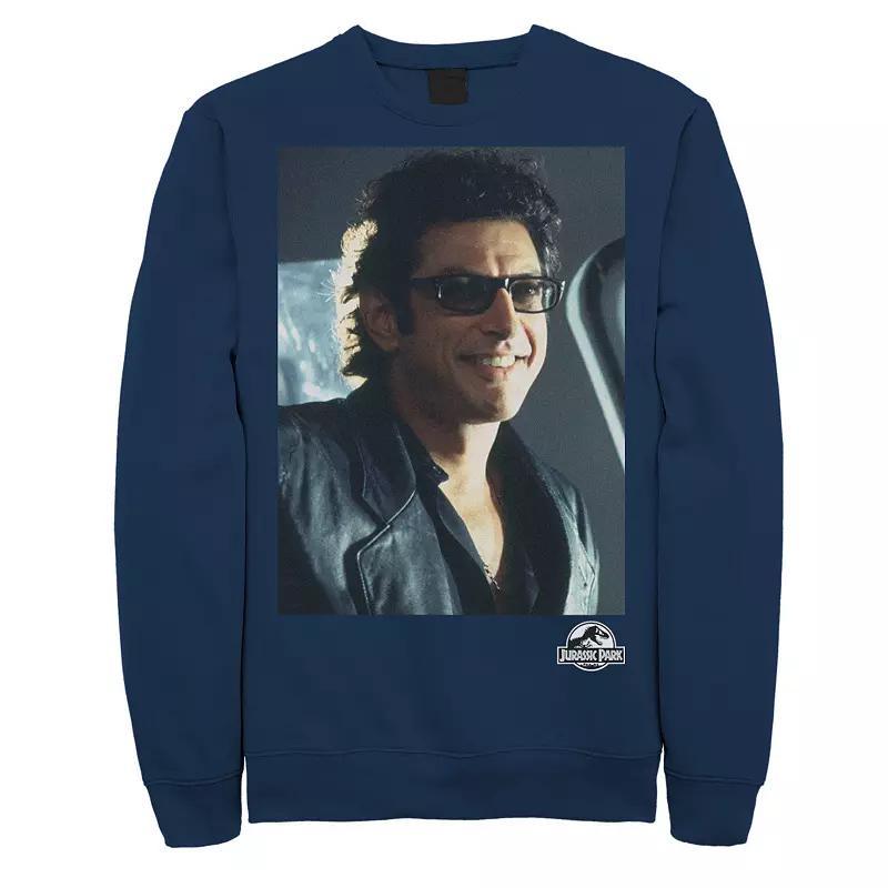 Mens Jurassic Park Goldblum Sly Smile Sweatshirt Product Image