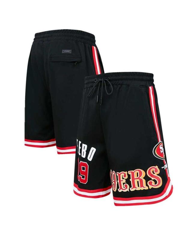 Pro Standard Mens Deebo Samuel Black San Francisco 49ers Player Name and Number Shorts Product Image