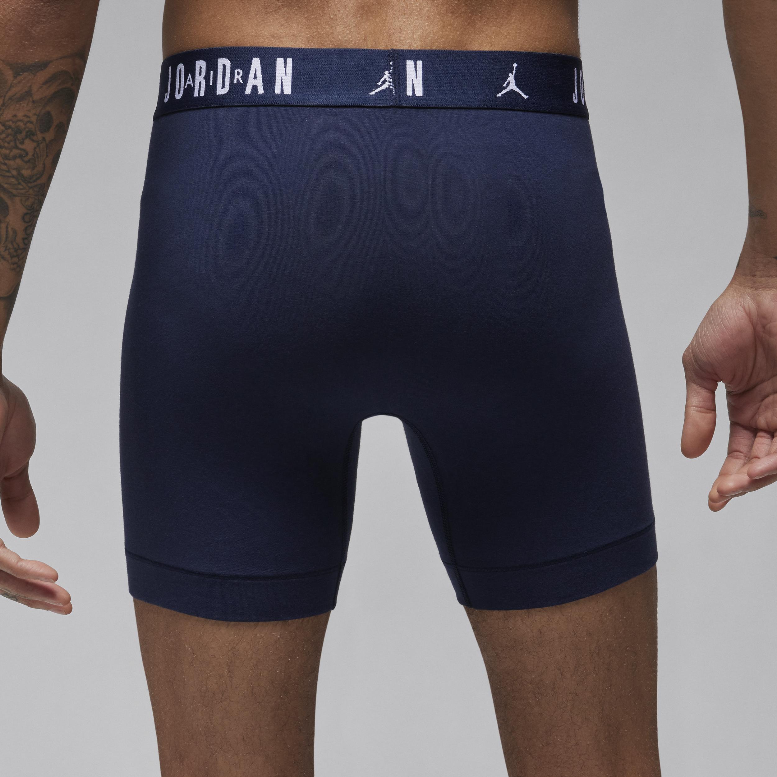 Men's Jordan Flight Cotton Boxer Briefs (3-Pack) Product Image