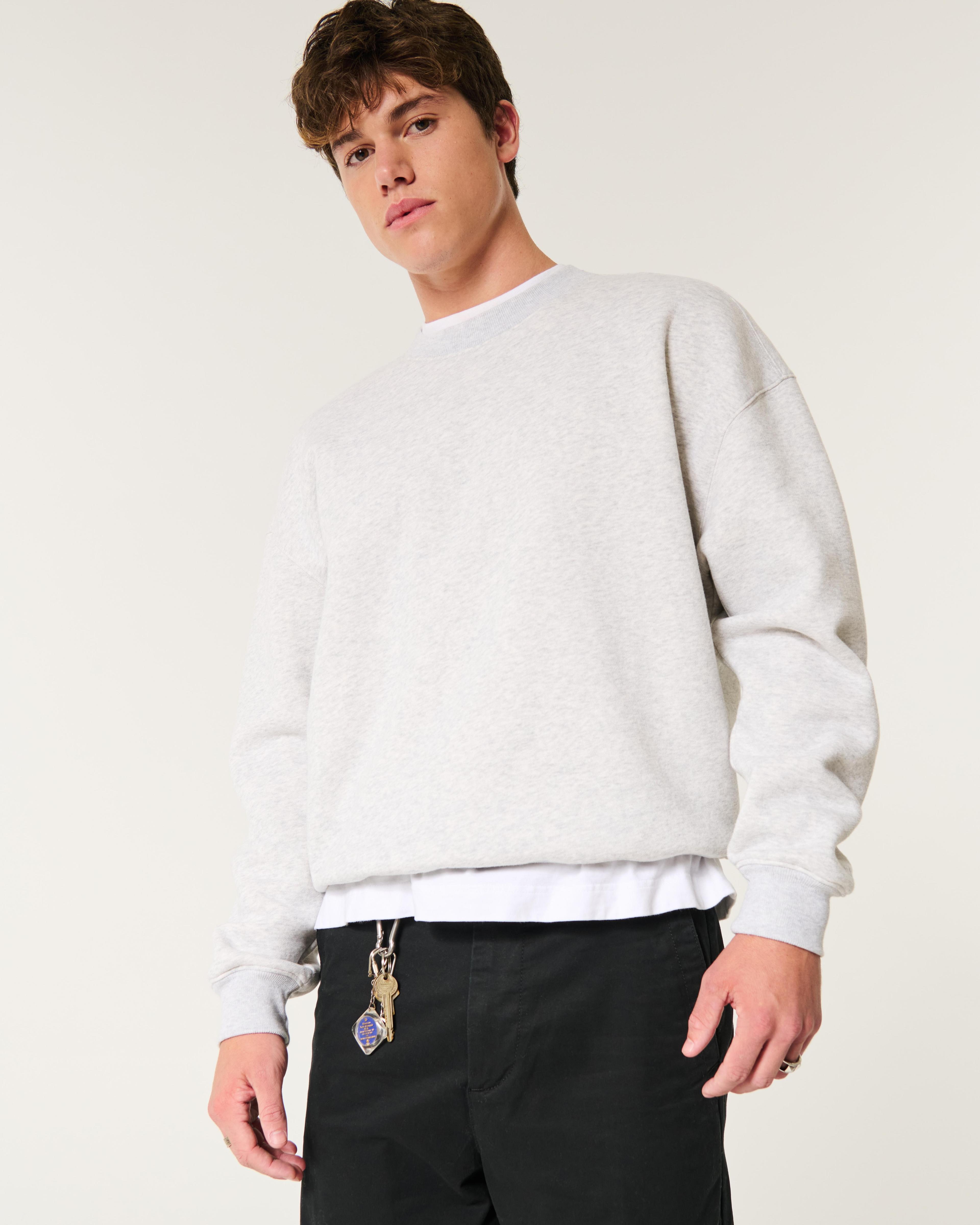 Boxy Washed Crew Sweatshirt Product Image