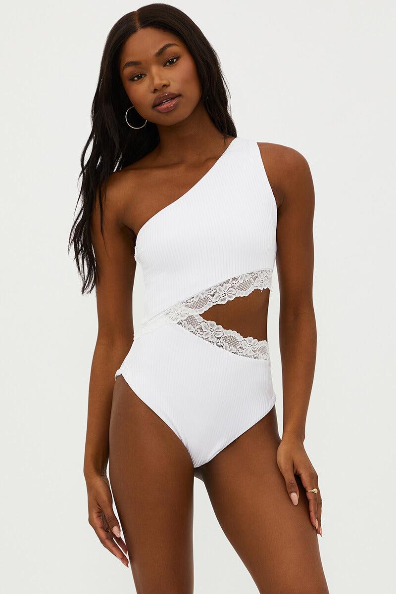 Celine Lace One Piece White Product Image