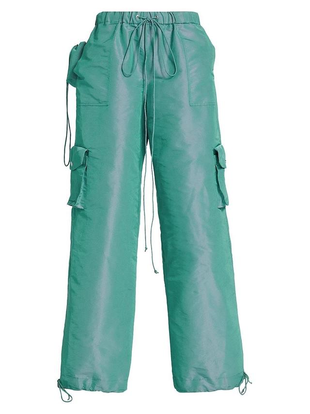 Womens Wide-Leg Utility Pants Product Image