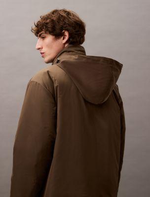 Padded Stretch Nylon Parka Product Image