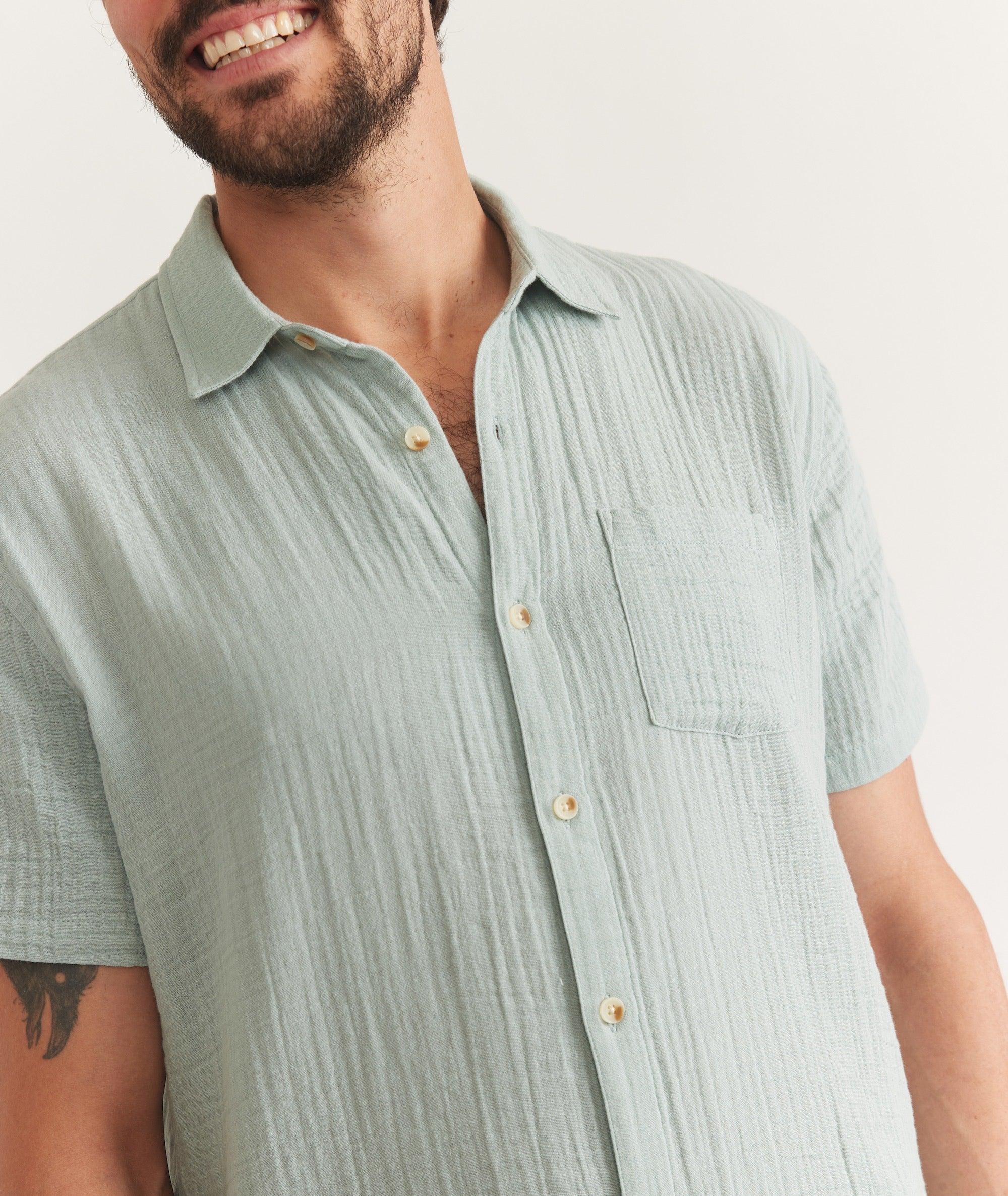 Crinkle Double Cloth  Shirt Product Image