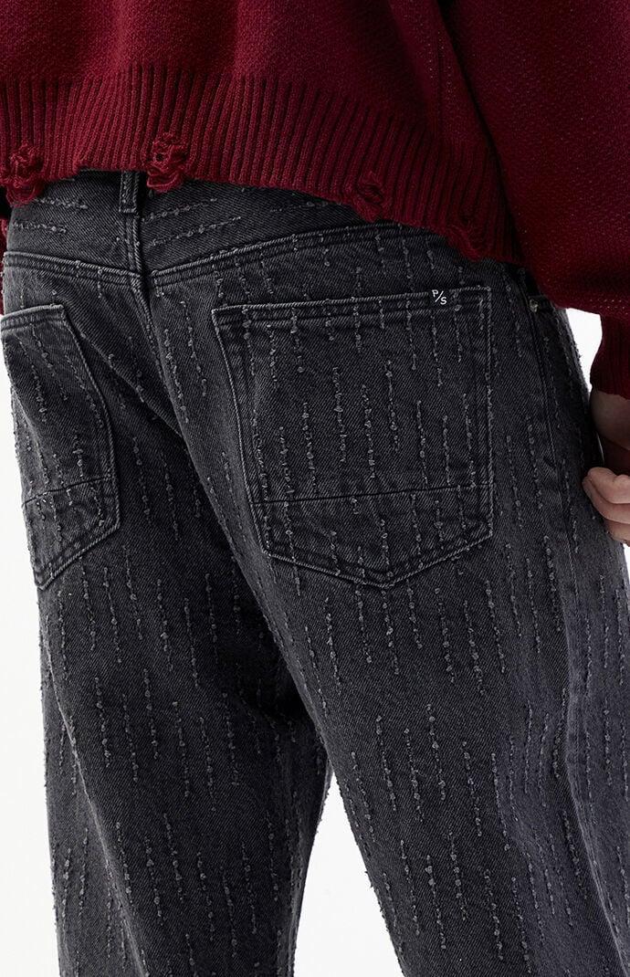 Men's Wash Baggy Destroyed Jeans - 31W x 32L Product Image