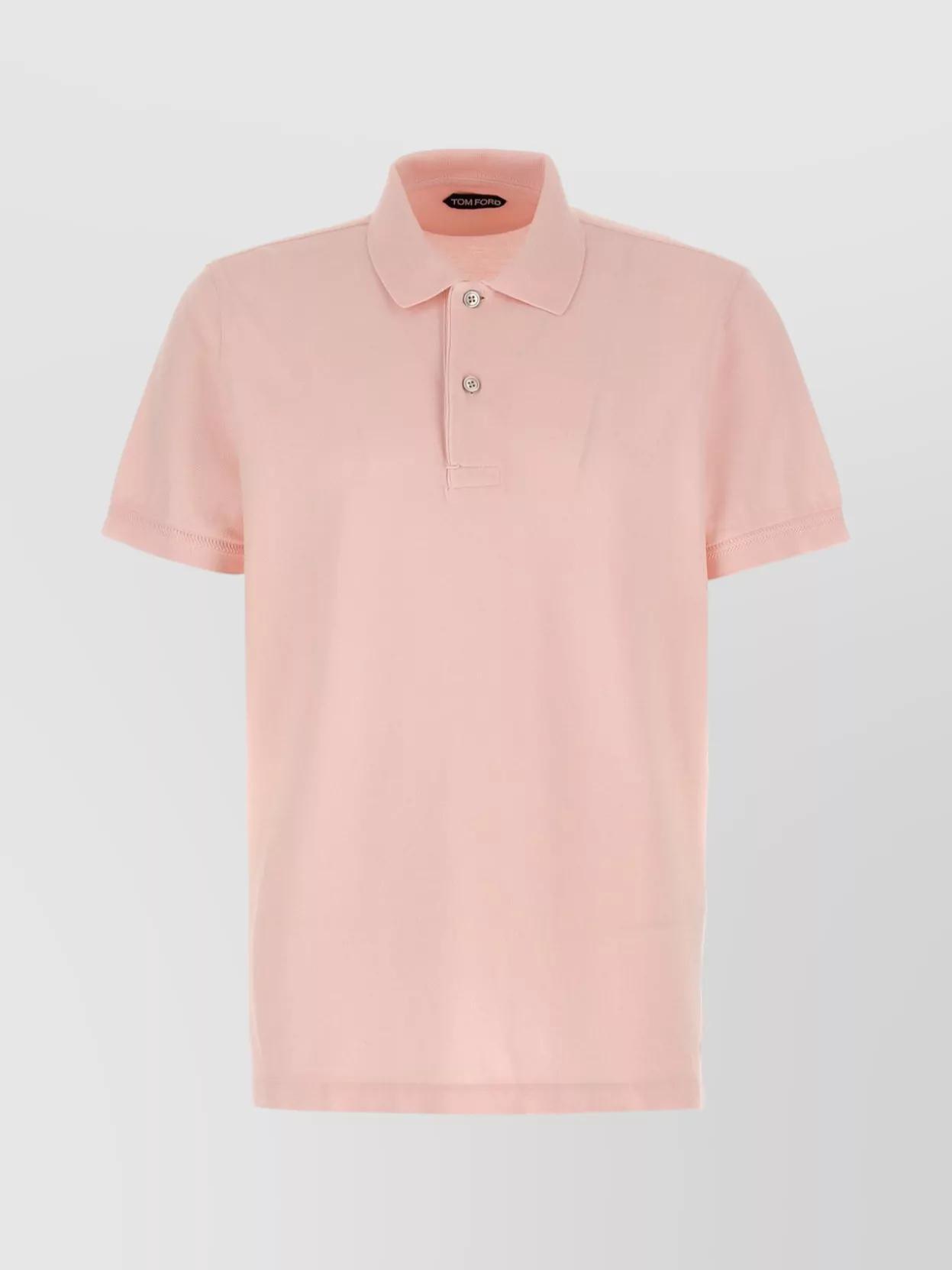 TOM FORD Pink Polo Shirt Product Image