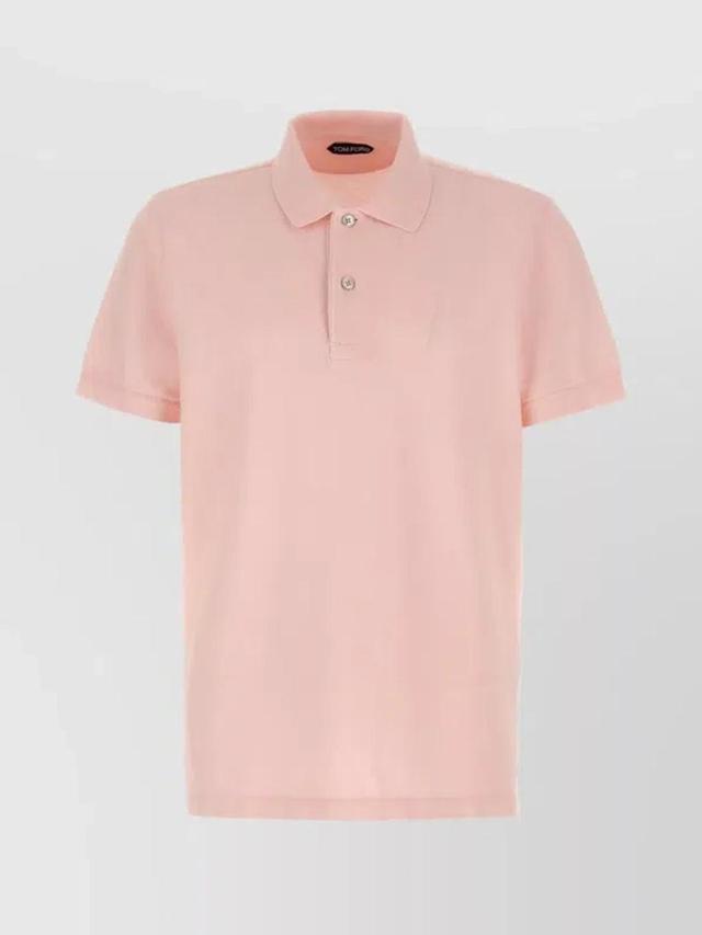 Pink Polo Shirt Product Image