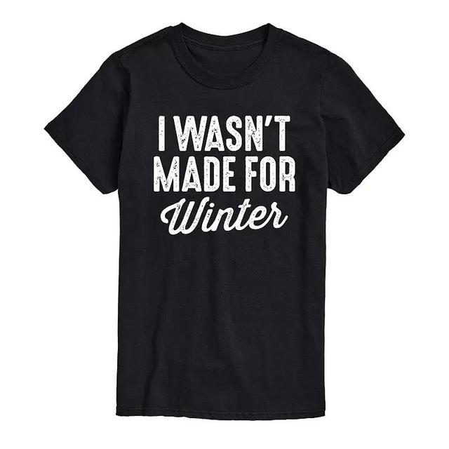 Airwaves Mens Wasnt Made For Winter Short Sleeve T-shirt Product Image