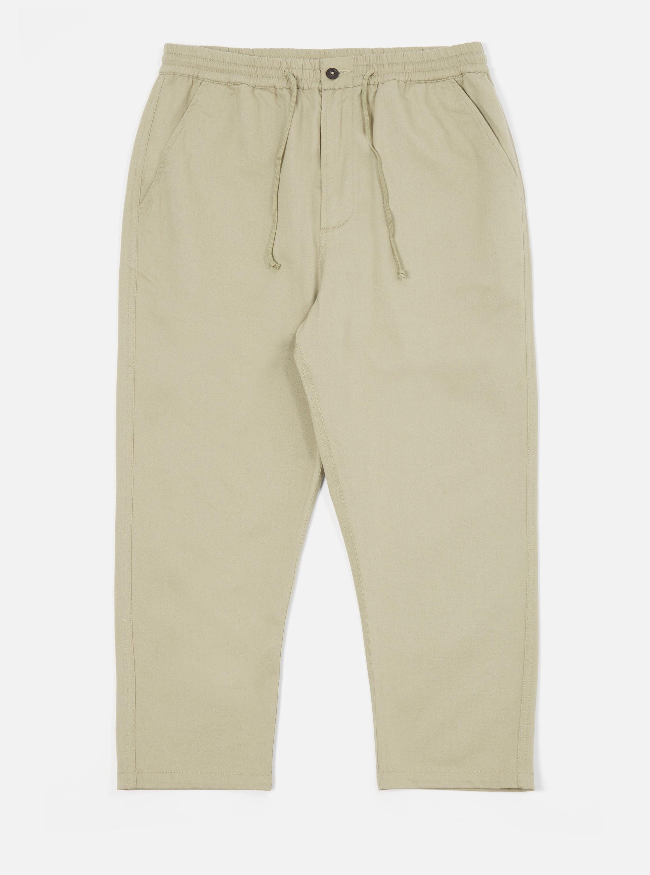 Universal Works Hi Water Trouser in Stone Twill Product Image