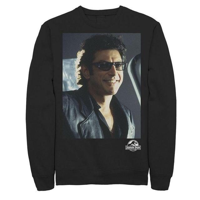 Mens Jurassic Park Goldblum Sly Smile Sweatshirt Product Image