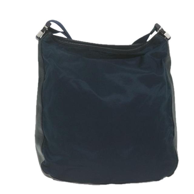 Tessuto Navy Synthetic Shoulder Bag () Product Image