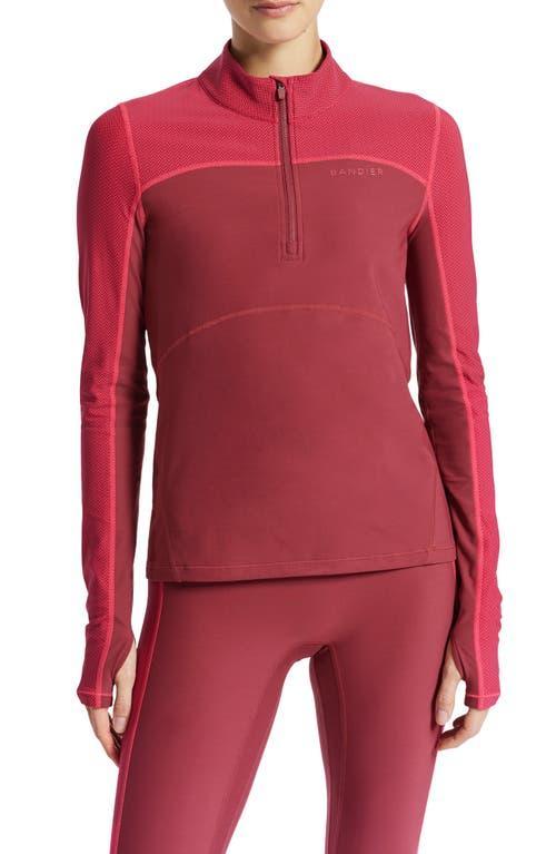 Womens Pro Fleece Colorblock Top Product Image