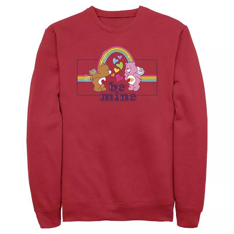 Mens Care Bears Be Mine Graphic Fleece Product Image