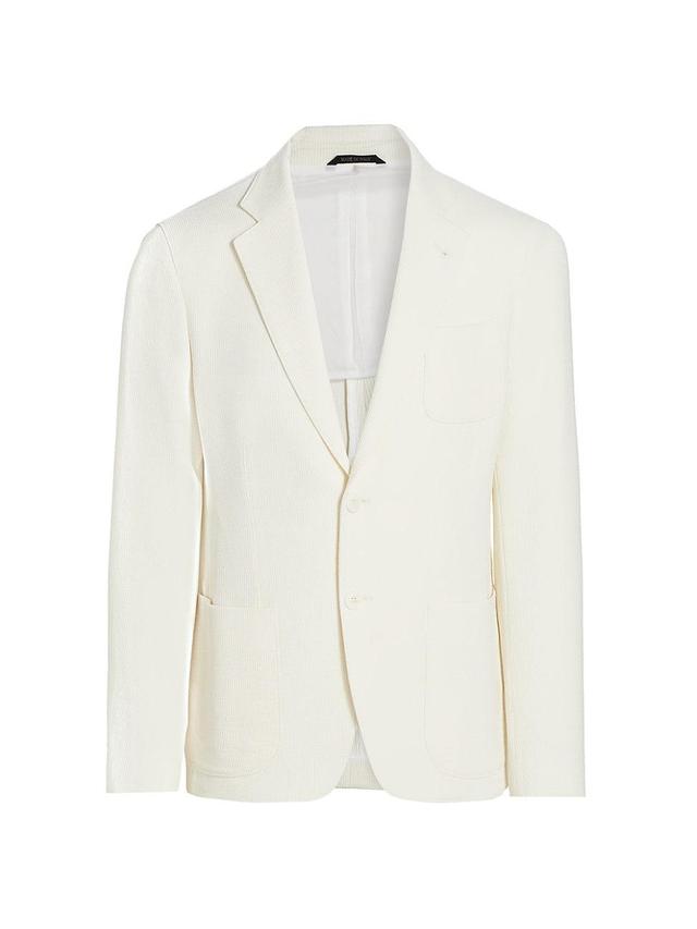 Mens Wool-Blend Two-Button Blazer Product Image