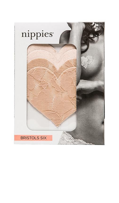 Bristols 6 Nippies by Bristols Six Heart Nipple Covers Product Image