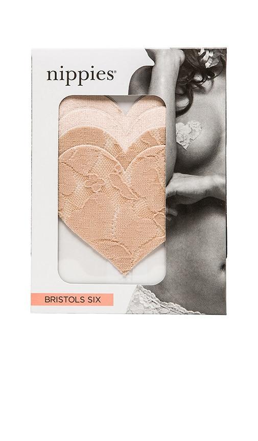 Bristols6 Nippies Hearts Patch of Freedom in Beige. Product Image