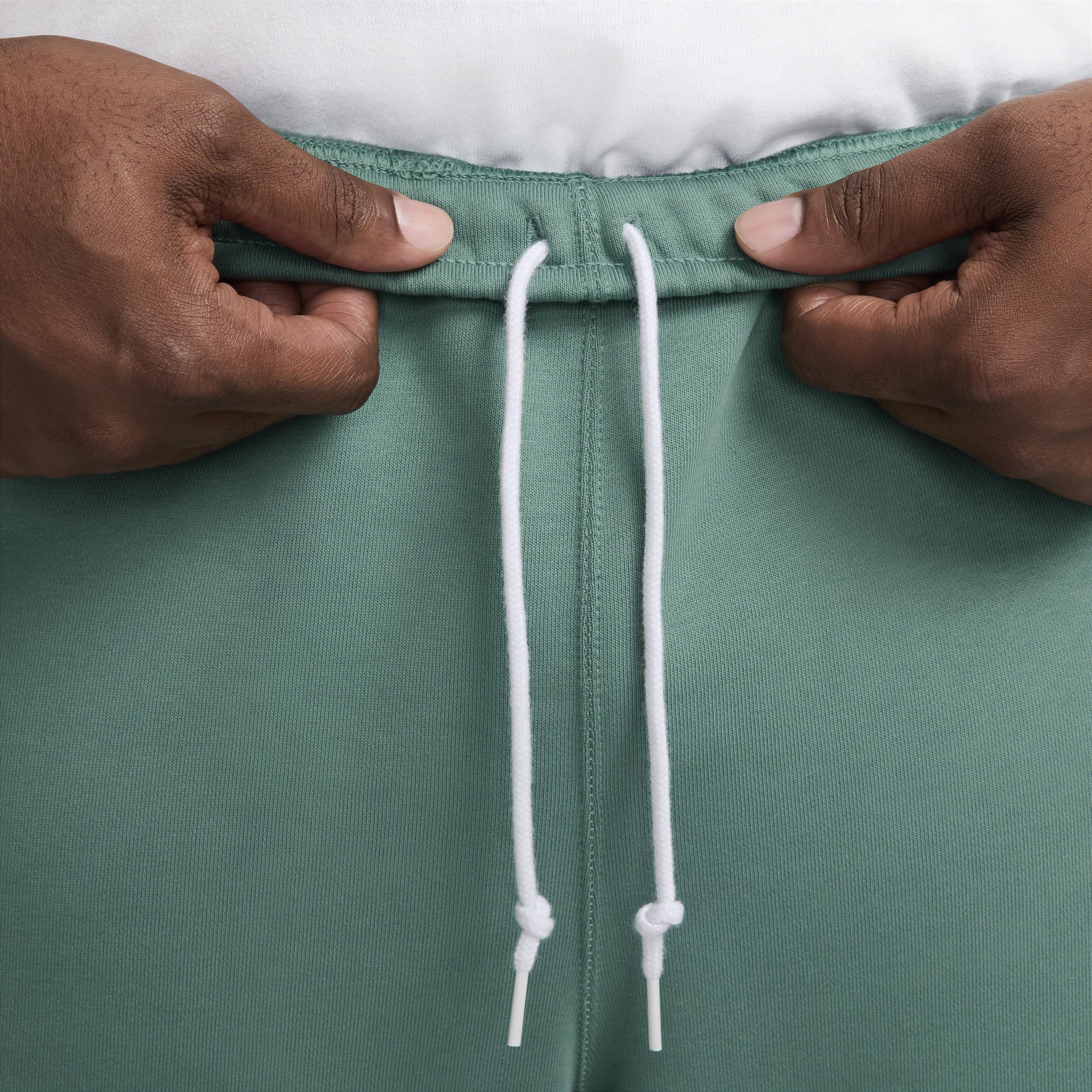 Nike Men's Solo Swoosh Open-Hem Fleece Pants Product Image