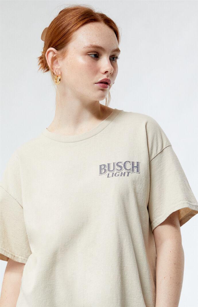 Junk Food Women's Busch Light Mountain T-Shirt Product Image