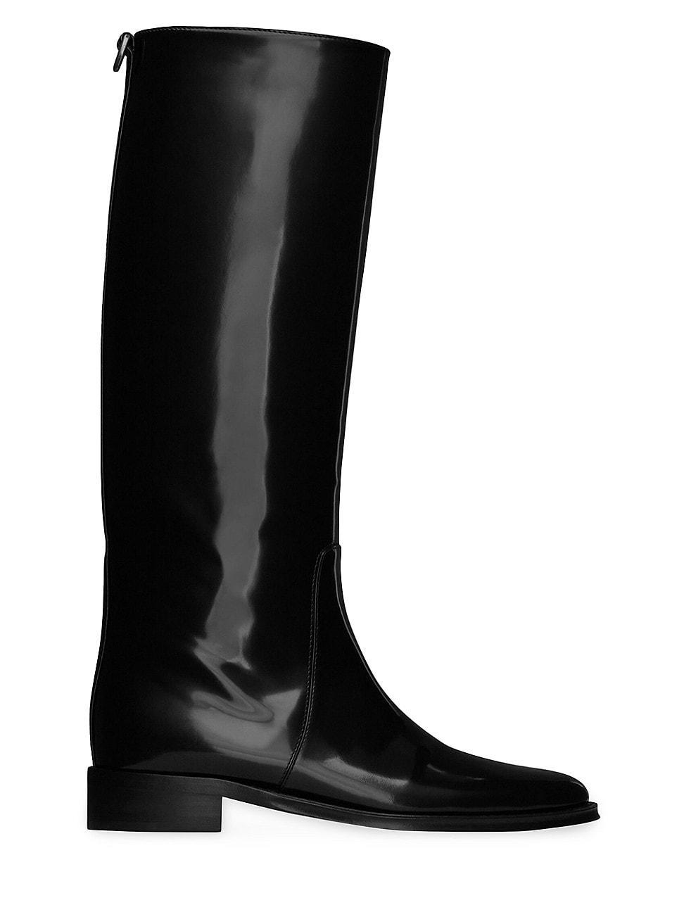 Womens Hunt Boots In Glazed Leather Product Image