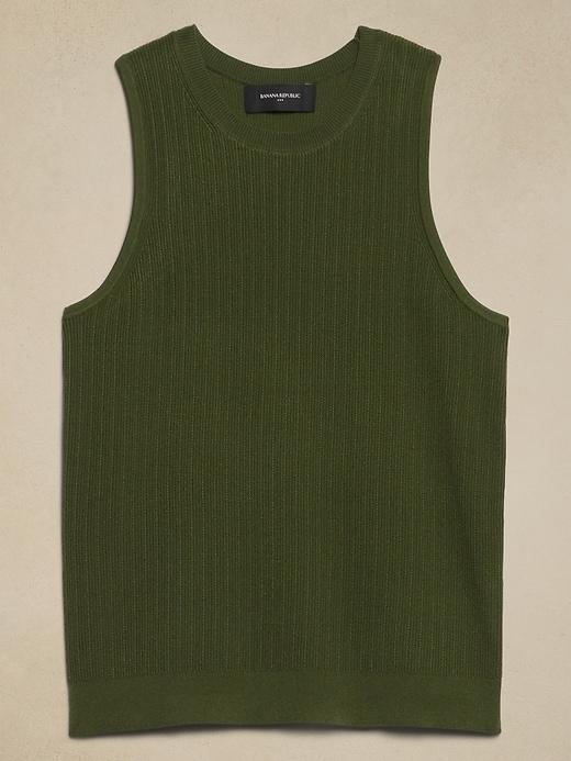 Ribbed Sweater Tank Product Image