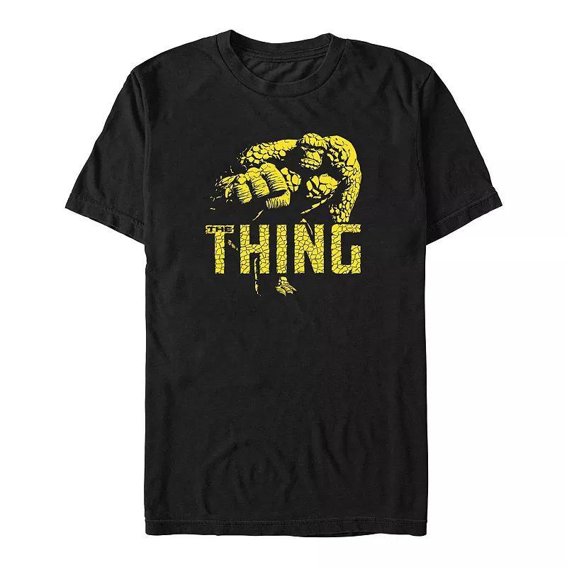 Big & Tall Marvel Fantastic Four The Thing Poster Graphic Tee, Mens Product Image