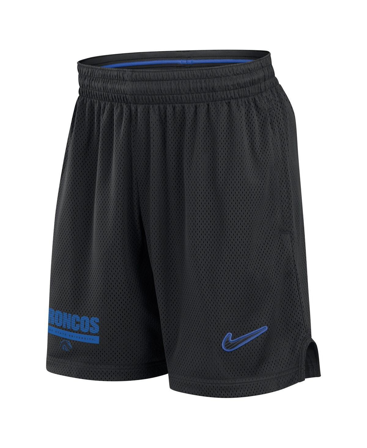 Nike Mens Black Boise State Broncos 2024 Sideline Mesh Shorts - Black Product Image