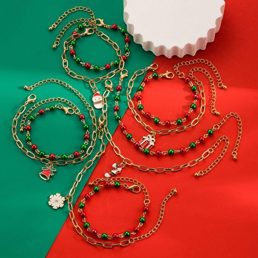 Set of 2: Christmas Bracelet Product Image