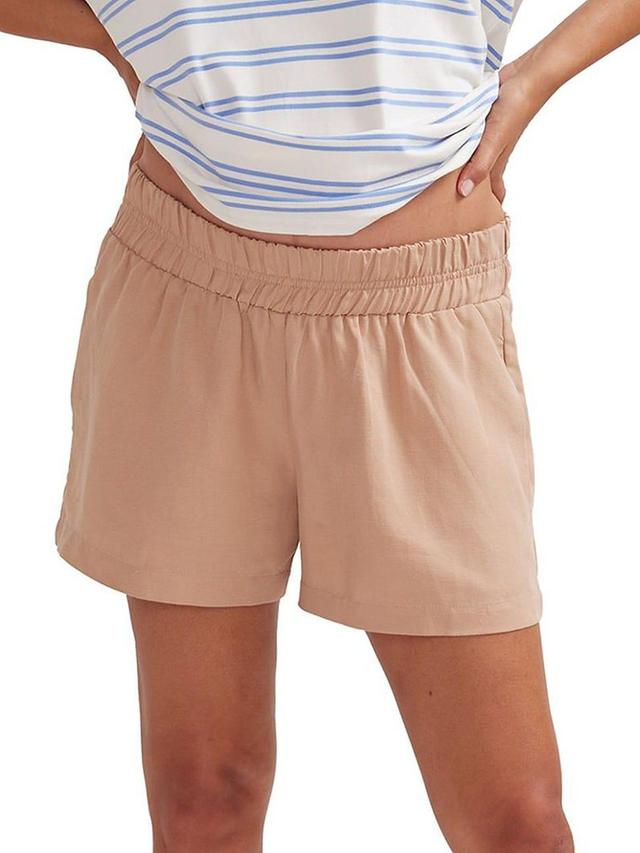 Womens The Asher Under the Bump Maternity Short Product Image