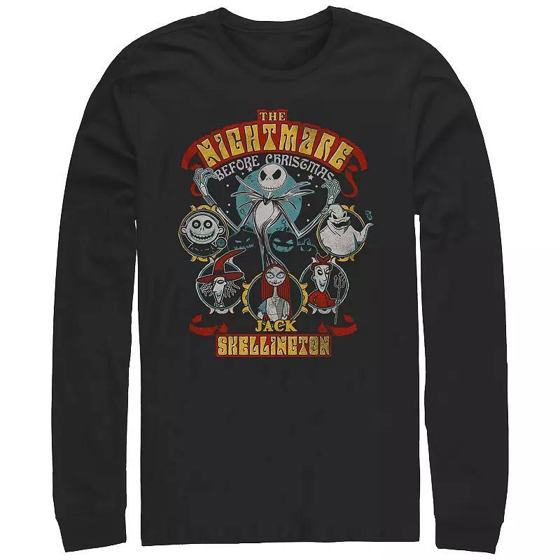 Disneys The Nightmare Before Christmas Lineup Mens Graphic Tee Product Image