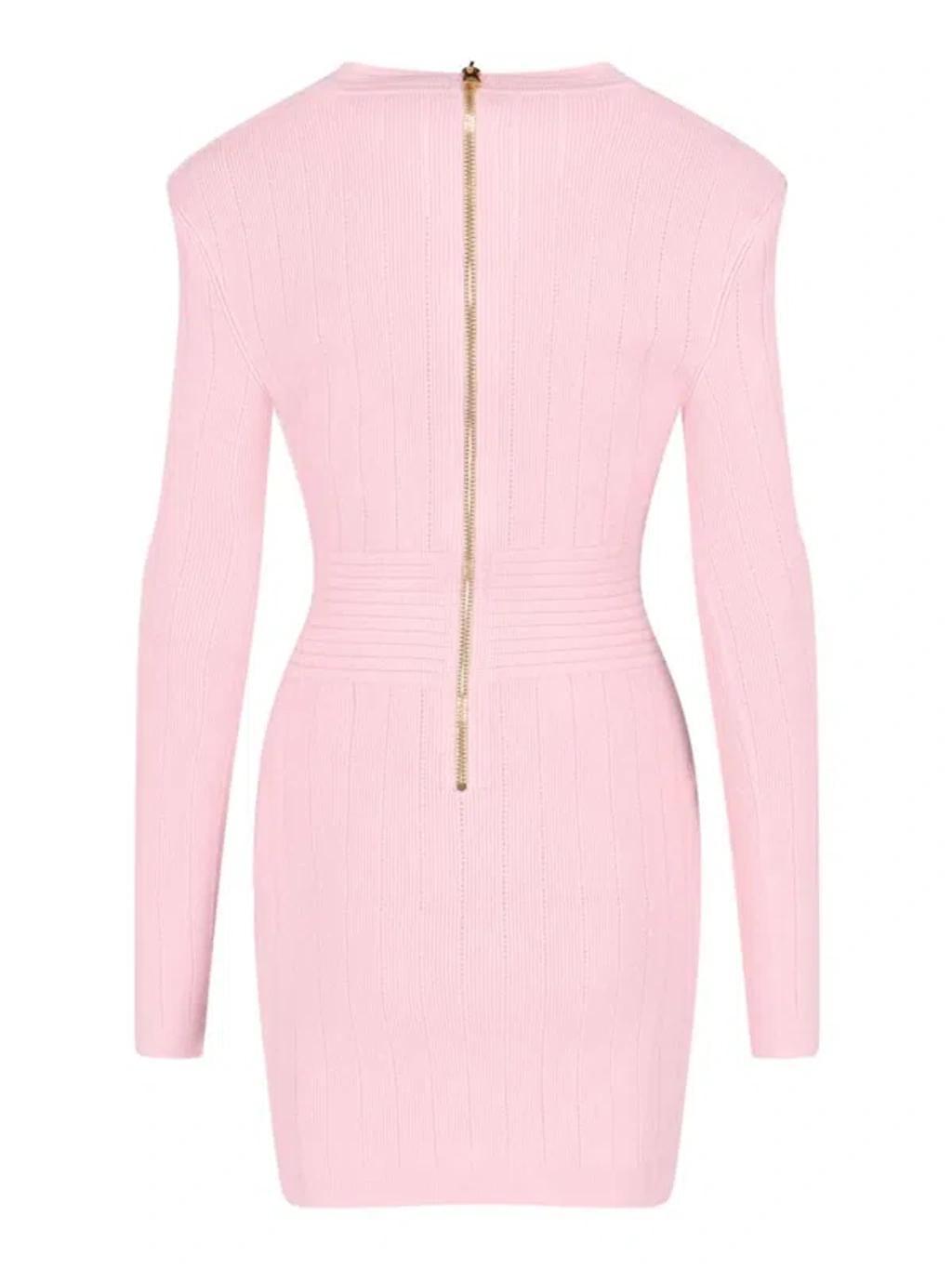 BALMAIN Dresses In Pink Product Image