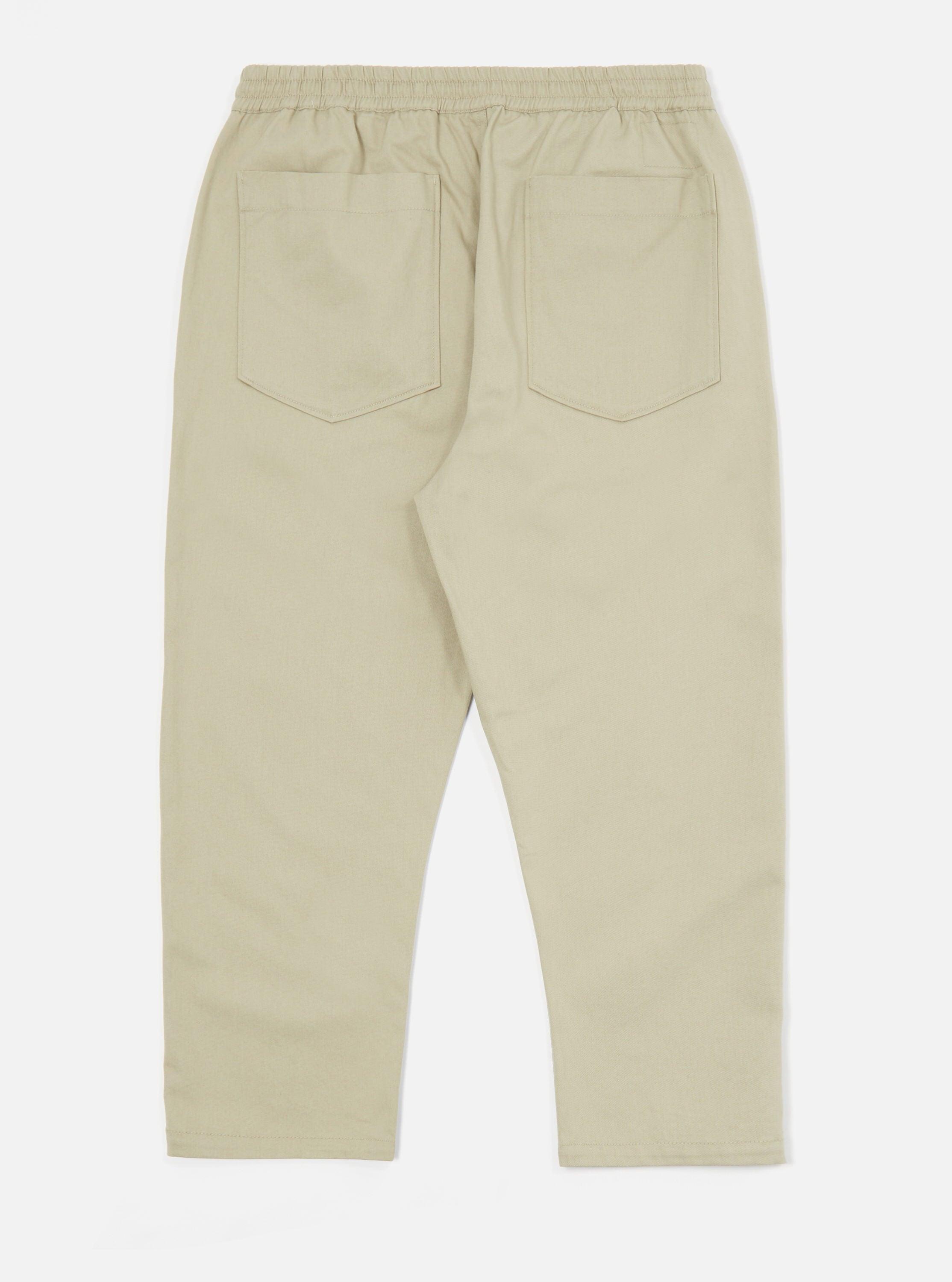 Universal Works Hi Water Trouser in Stone Twill Product Image