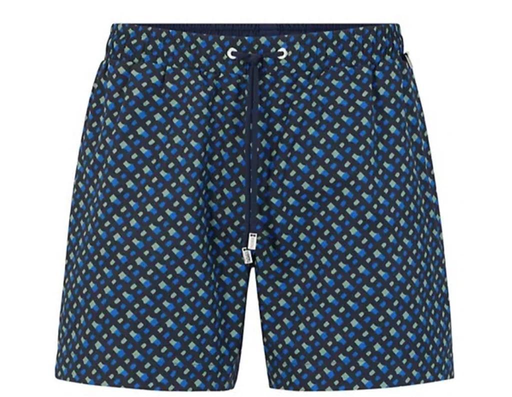 HUGO BOSS Manu Swim Trunks In Blue Product Image