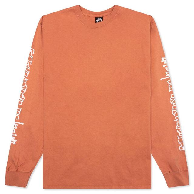 Superior Quality Pig. Dyed Ls - Rust Male Product Image