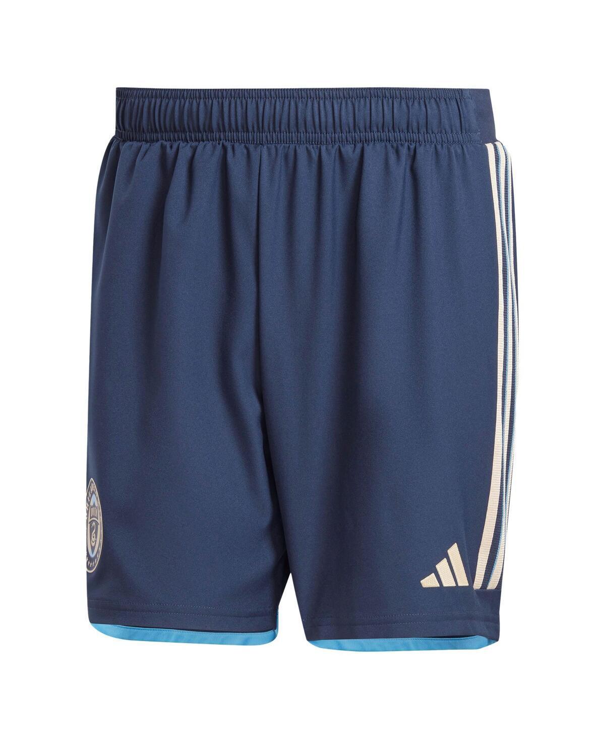 Mens adidas Navy Philadelphia Union 2024 Home Authentic Shorts Uni Blue Product Image