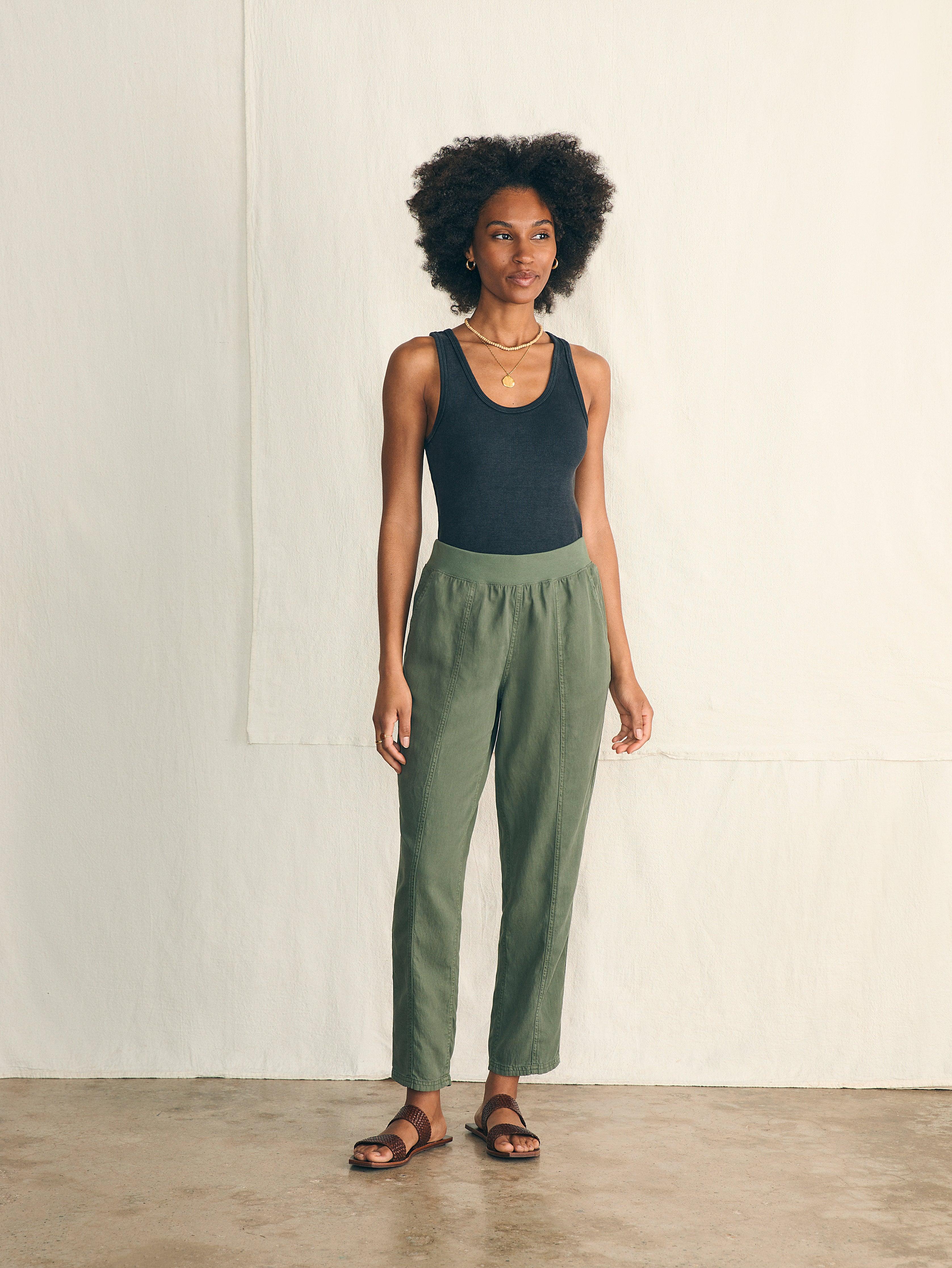 Arlie Pant - Thyme Female Product Image