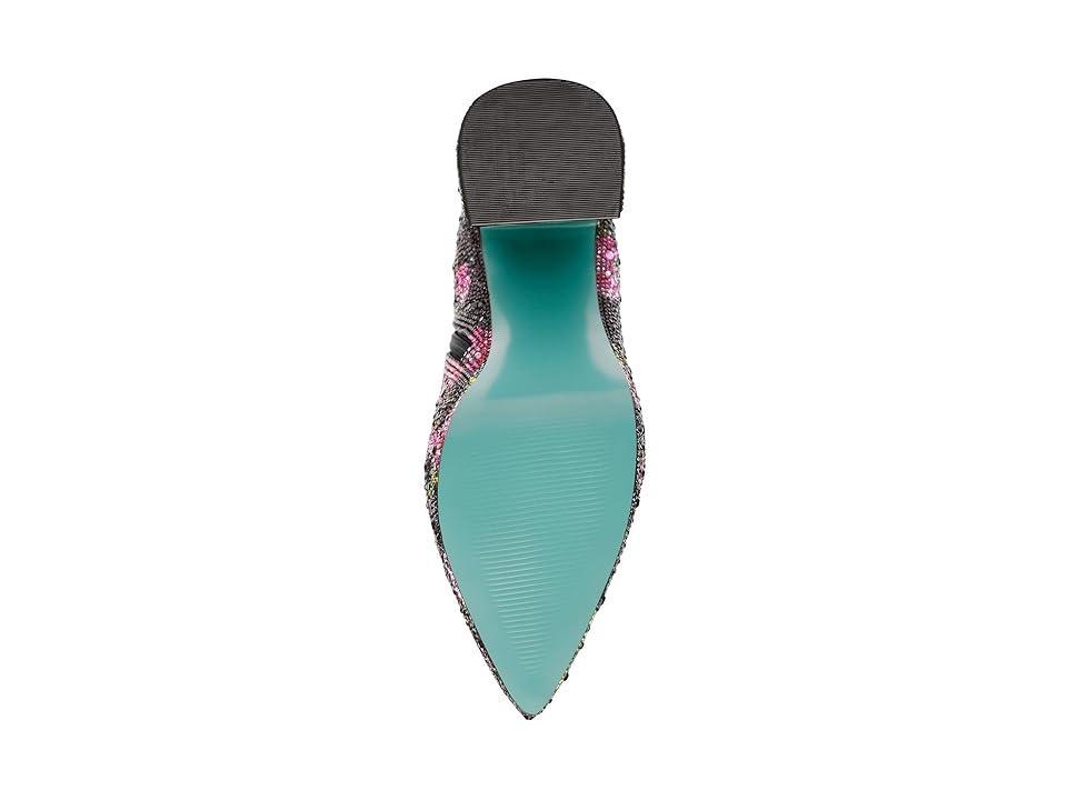 Blue by Betsey Johnson Della (Black/Pink Floral) Women's Shoes Product Image