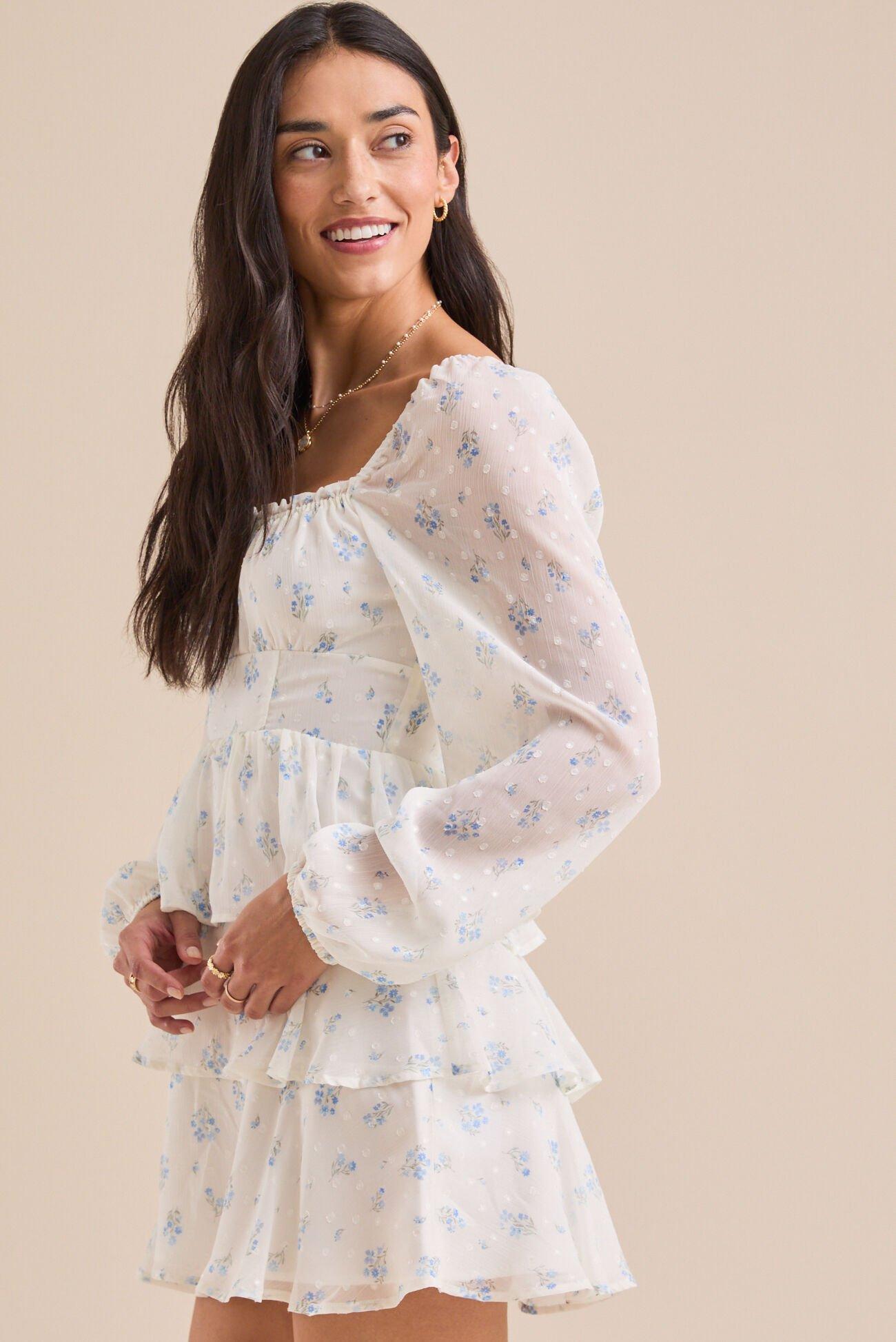 Aitana Floral Mini Dress Product Image