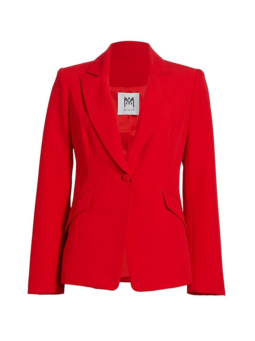 Womens Cady Single-Breasted Blazer Product Image