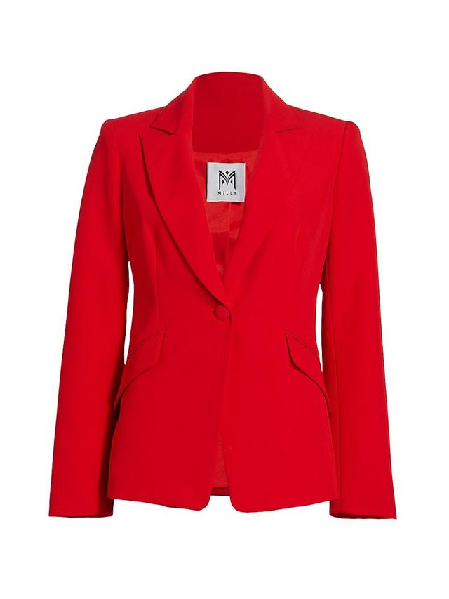 Womens Cady Single-Breasted Blazer Product Image