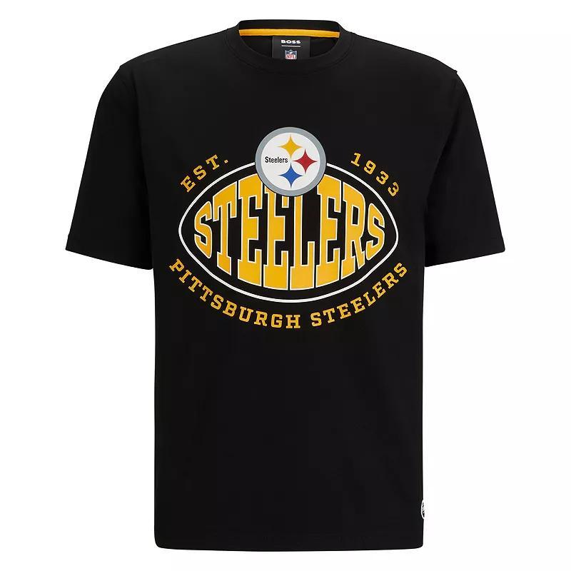 Mens BOSS X NFL Pittsburgh Steelers Trap T-Shirt Product Image