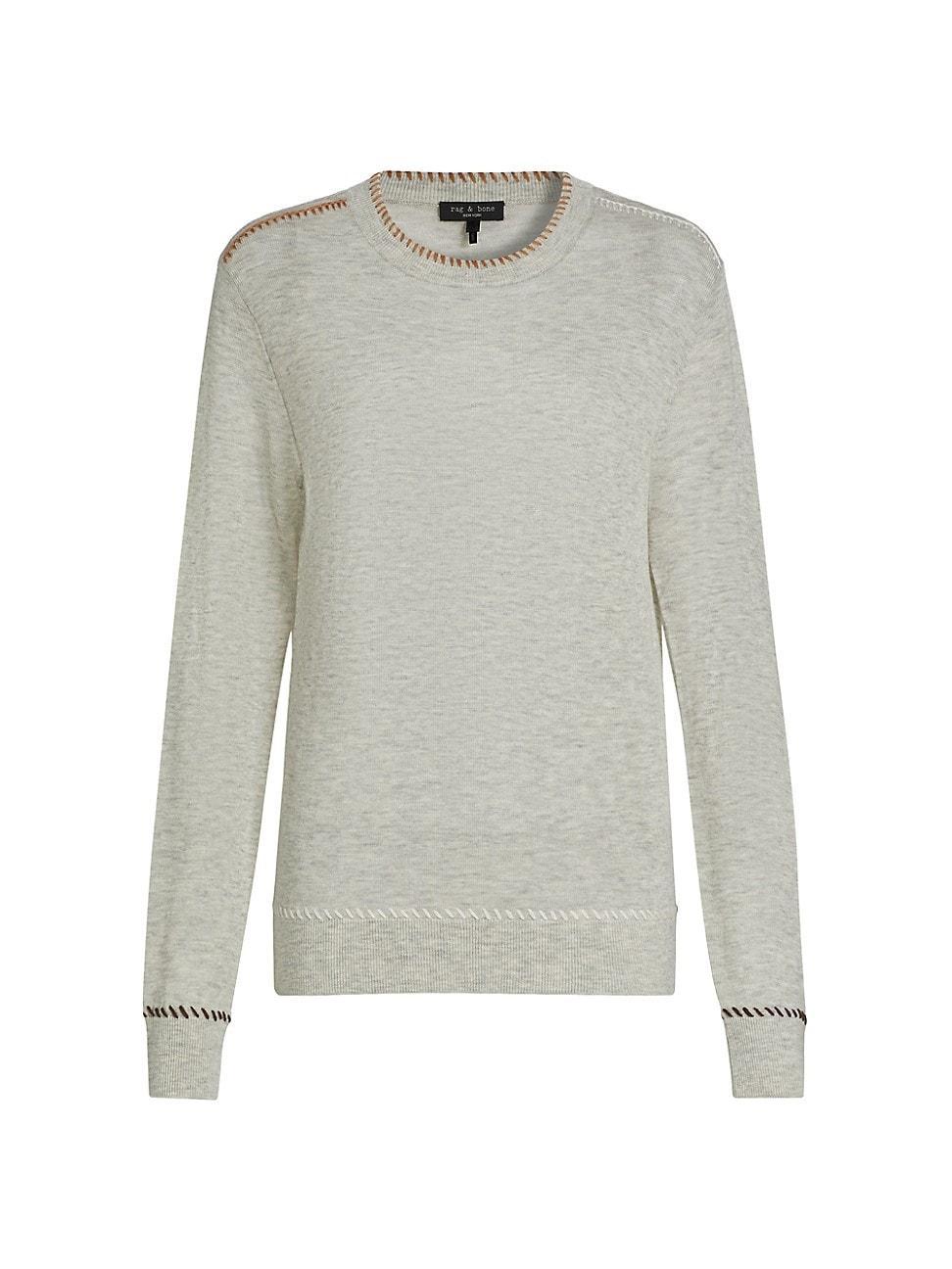 Womens Indie Wool Crewneck Sweater product image