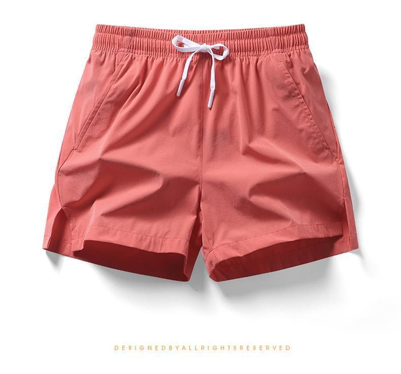 Drawstring Waist Plain Sweatshorts Product Image