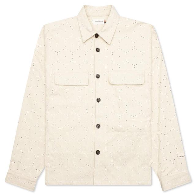 Legacy Eyelet Shirt - Bone Male Product Image